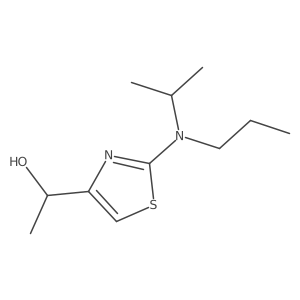4-Thiazolemethanol, I+/--methyl-2-[(1-methylethyl)propylamino]-结构式