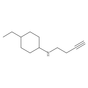 n-(But-3-yn-1-yl)-4-ethylcyclohexan-1-amine Structure