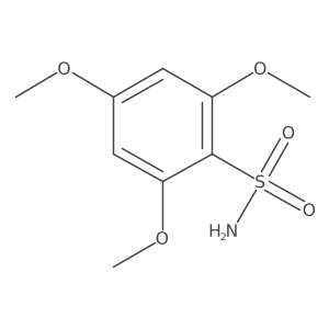 2,4,6-Trimethoxybenzene-1-sulfonamide Structure