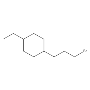 1-(3-Bromopropyl)-4-ethylcyclohexane结构式