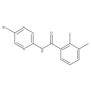 N-(5-bromopyrazine-2-yl)-2,3-dimethylbenzamide Structure