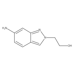 6-amino-2H-Indazole-2-ethanol Structure