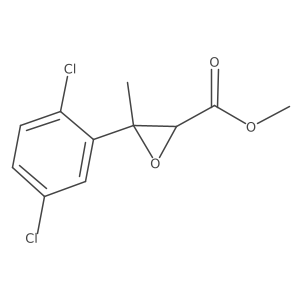 Methyl 3-(2,5-dichlorophenyl)-3-methyloxirane-2-carboxylate Structure