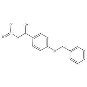 1-(4-(Benzyloxy)phenyl)-2-nitroethanol结构式