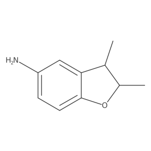 2,3-Dimethyl-2,3-dihydro-1-benzofuran-5-amine结构式