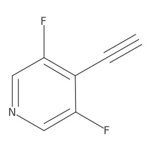 4-Ethynyl-3,5-difluoropyridine结构式
