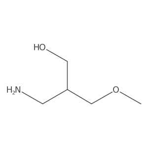 3-Amino-2-(methoxymethyl)propan-1-ol结构式