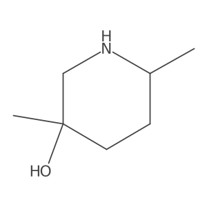 3,6-Dimethylpiperidin-3-ol Structure