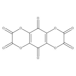 Tetrahydroxy-1,4-benzoquinone bisoxalate Structure