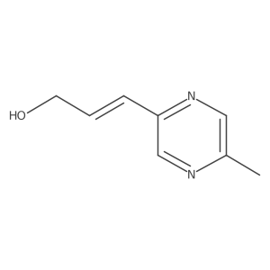 3-(5-Methylpyrazin-2-yl)prop-2-en-1-ol Structure