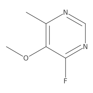 4-Fluoro-5-methoxy-6-methylpyrimidine Structure