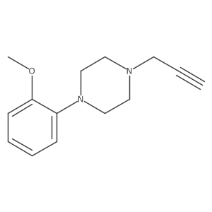 1-(2-Methoxyphenyl)-4-propargylpiperazine结构式