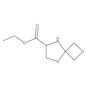 Ethyl 2,5-dioxa-8-azaspiro[3.4]octane-7-carboxylate Structure