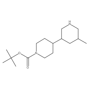 Tert-butyl 4-(5-methylpiperidin-3-yl)piperidine-1-carboxylate Structure