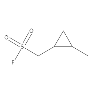 (2-Methylcyclopropyl)methanesulfonyl fluoride Structure