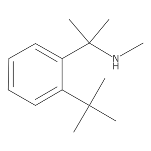[2-(2-Tert-butylphenyl)propan-2-yl](methyl)amine结构式