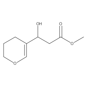 methyl 3-(3,4-dihydro-2H-pyran-5-yl)-3-hydroxypropanoate Structure