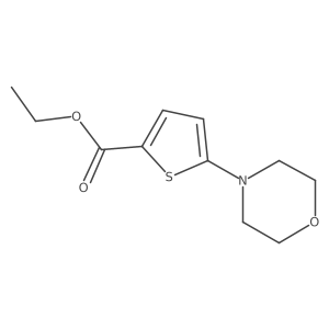 Ethyl 2-morpholinothiophene-5-carboxylate Structure