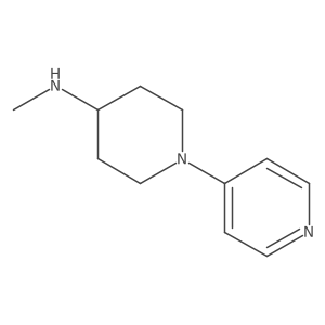 N-methyl-1-(pyridin-4-yl)piperidin-4-amine结构式