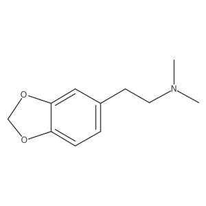 2-(1,3-benzodioxol-5-yl)-N,N-dimethylethanamine Structure