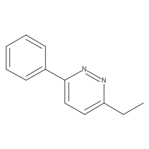 3-Ethyl-6-phenylpyridazine Structure