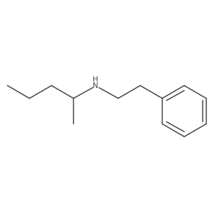 (Pentan-2-yl)(2-phenylethyl)amine结构式