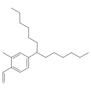 4-(Dihexylamino)-2-methylbenzaldehyde Structure