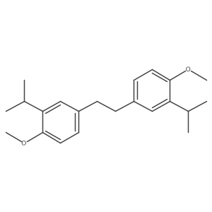 1,1a(2)-(1,2-Ethanediyl)bis[4-methoxy-3-(1-methylethyl)benzene]结构式