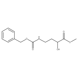 Methyl (2S)-4-{[(benzyloxy)carbonyl]amino}-2-hydroxybutanoate结构式