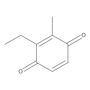 2-Ethyl-3-methyl-1,4-benzoquinone结构式