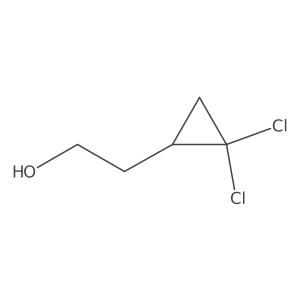 2-(2,2-Dichlorocyclopropyl)ethan-1-ol结构式