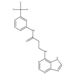 C15H13F3N6O结构式
