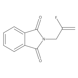 2-(2-Fluoroprop-2-enyl)isoindole-1,3-dione Structure
