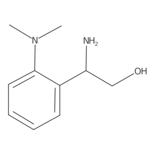 (2R)-2-Amino-2-[2-(dimethylamino)phenyl]ethan-1-OL Structure