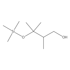 2S,3-Dimethyl-3-trimethylsilanyloxy-butan-1-ol结构式