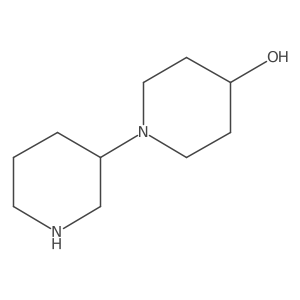 [1,3'-Bipiperidin]-4-ol Structure