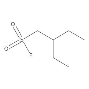2-Ethylbutane-1-sulfonyl fluoride结构式