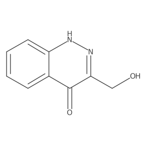 3-(Hydroxymethyl)-1,4-dihydrocinnolin-4-one结构式