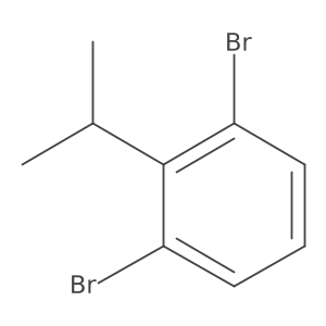 1,3-Dibromo-2-(propan-2-yl)benzene结构式