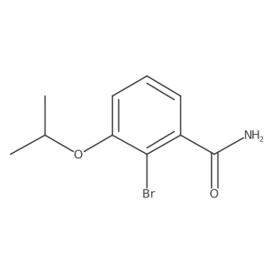 2-Bromo-3-isopropoxybenzamide结构式