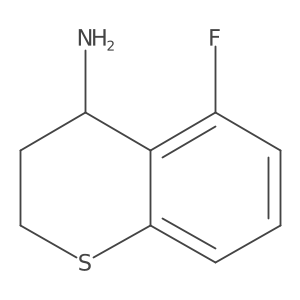 5-Fluorothiochroman-4-amine Structure