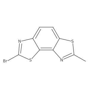2-Bromo-7-methylbenzo[1,2-d:3,4-d']bis(thiazole)结构式