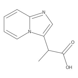 2-{Imidazo[1,2-a]pyridin-3-yl}propanoic acid Structure