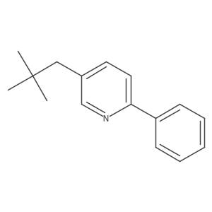 5-Neopentyl-2-phenylpyridine Structure