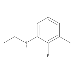 N-ethyl-2-fluoro-3-methylaniline结构式