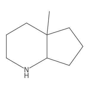 4A-methyloctahydro-1H-cyclopenta[b]pyridine结构式