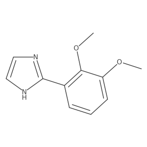 2-(2,3-Dimethoxyphenyl)imidazole Structure
