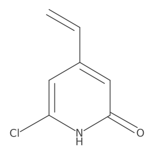 6-Chloro-4-vinylpyridin-2(1H)-one Structure
