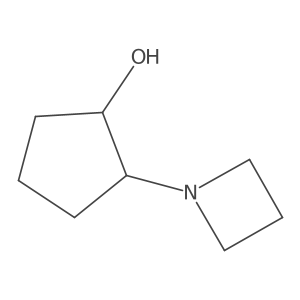(1R,2R)-2-(azetidin-1-yl)cyclopentan-1-ol Structure
