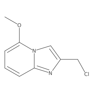 2-(Chloromethyl)-5-methoxyimidazo[1,2-a]pyridine Structure